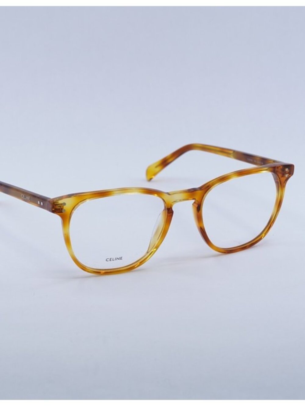 Celine CL50046I 053 Eyeglasses Havana 52mm Round Frame